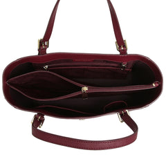 Tory Burch 49127 Emerson Small Buckle Tote Imperial Garnet