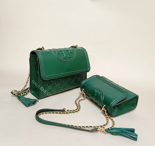 Tory Burch 43833 Fleming Convertible Shoulder Bag Medium Norwood