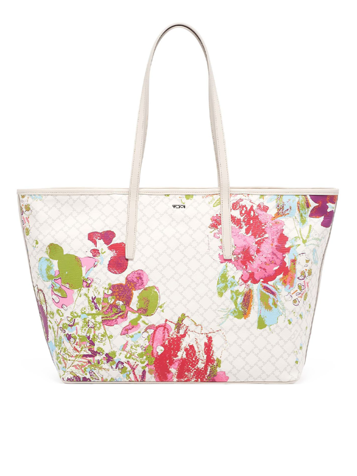 Tumi 125071-8135 Everyday Tote Ivory Collage Floral