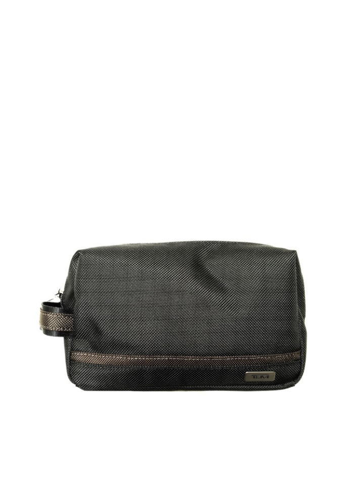 Tumi Prism Double Zip Compact Leather Case