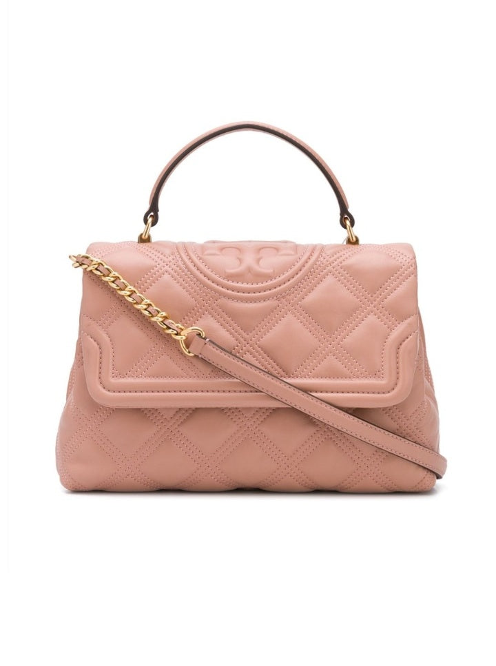 Tory Burch 62092 Fleming Soft Top Handle Pink Moon