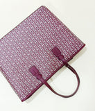 Tory Burch 53304 Gemini Link Small Tote Royal Burgundy