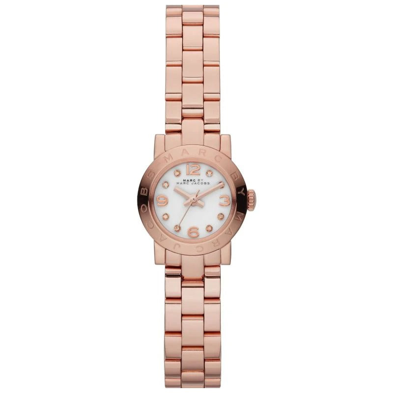 Marc Jacobs Mbm3227 Amy Dinky Crystal Rose Gold