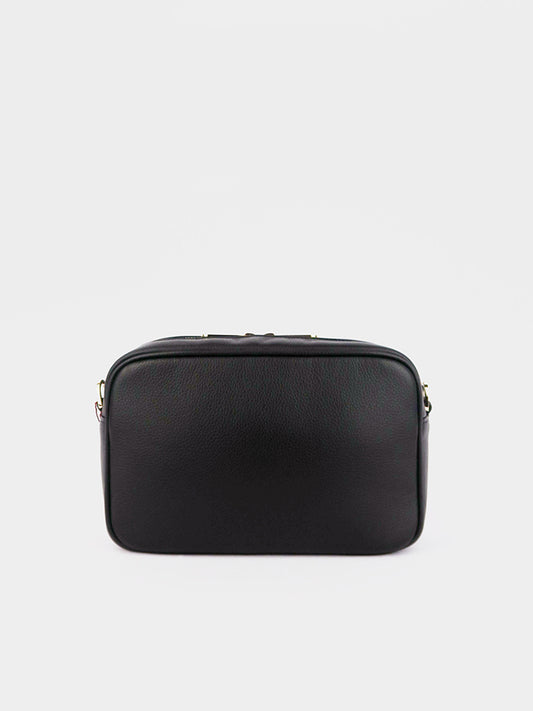 aigner 13211450 amy camera bag black balilene belakang