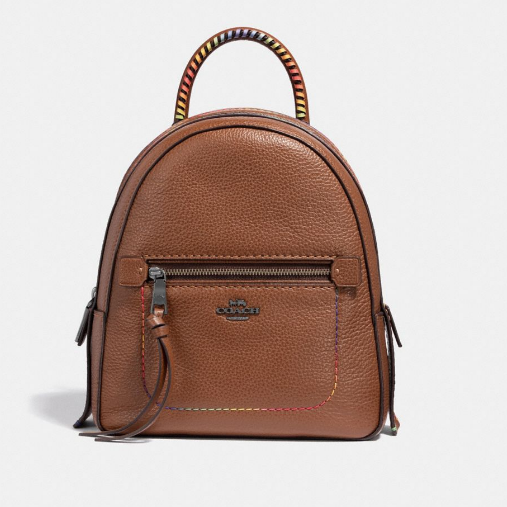 Coach F31368 Andi Backpack Rainbow Saddle Multi