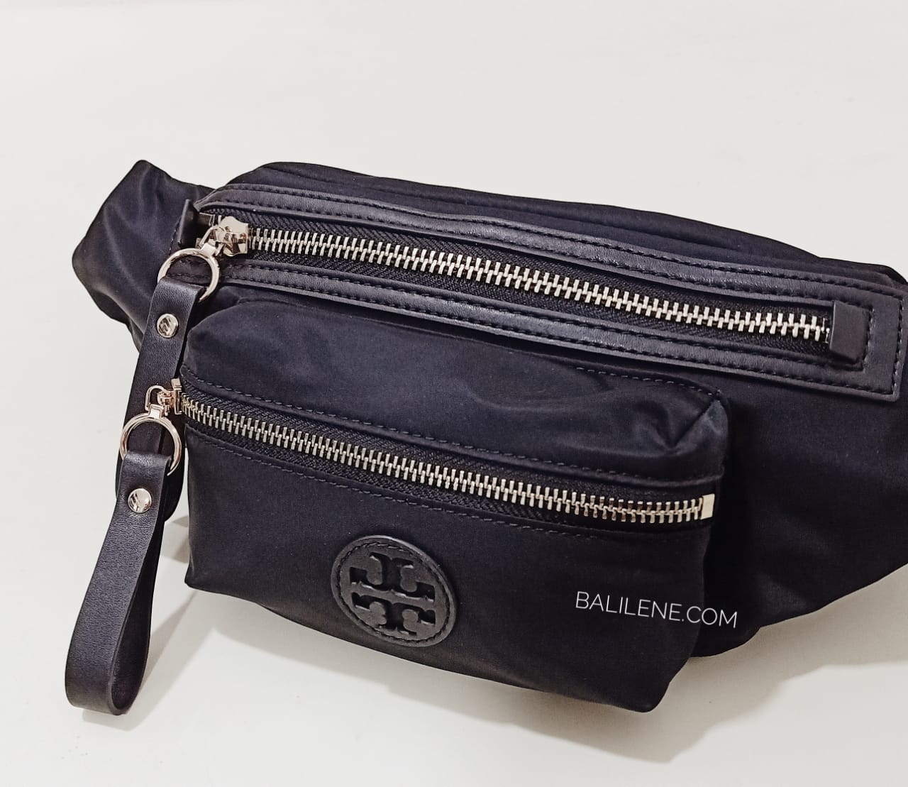 Tory Burch 60387 Nylon Belt Bag Black