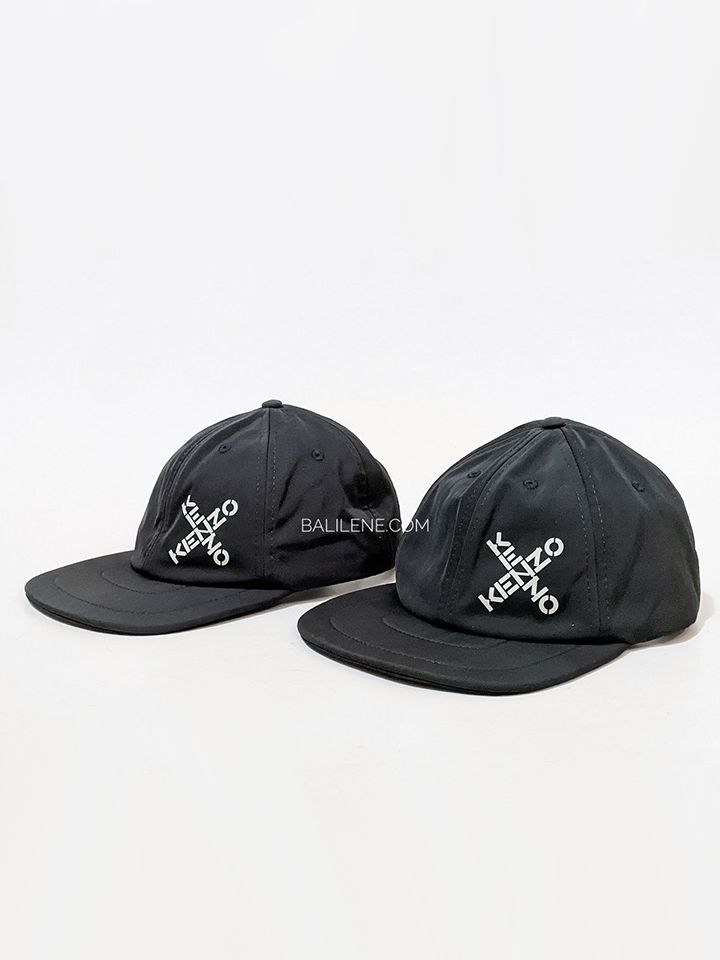 bagian-samping-Kenzo-Little-X-Baseball-Cap-Black