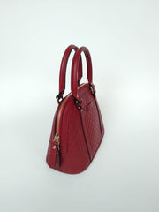Gucci 449654-2 Alma Small Signature in Red