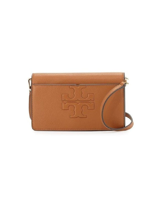 Tory Burch 48309 Bombe-t Bark Leather Cross Body Bag