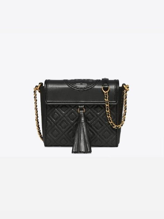 Tory Burch 48894 Fleming Convertible Box Crossbody Black