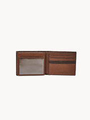 Fossil Wallet Ennis Traveler Brown