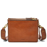 Fossil Zb7374200 Campbell Crossbody Brown Bag