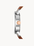 Fossil BQ2317 Rhett Three-Hand Date Brown Leather Watch