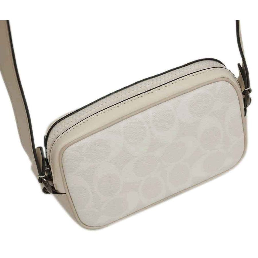 Coach 1289 Edge Double Pouch Crossbody Chalk Steam