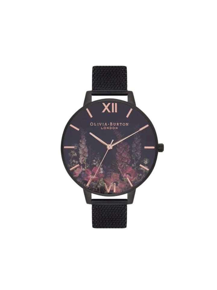 Olivia Burton OB16AD29 After Dark Ladies Multicolor Dial Black Stainless Steel
