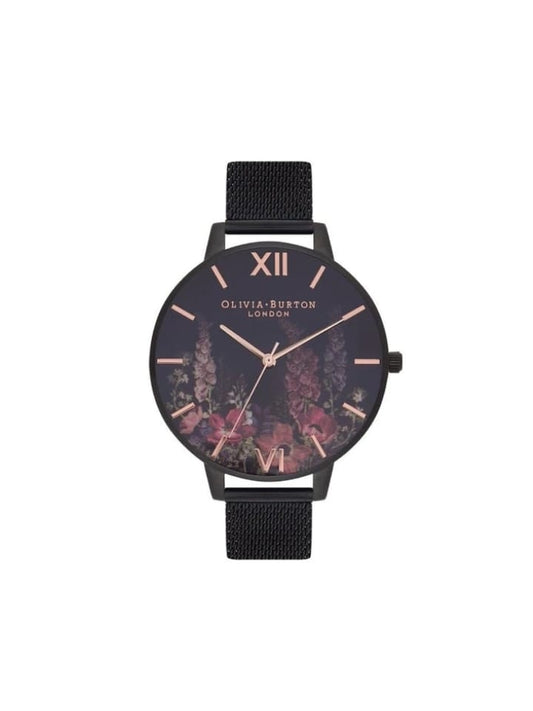 Olivia Burton OB16AD29 After Dark Ladies Multicolor Dial Black Stainless Steel
