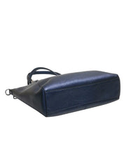 Coach F56127 Small Kelsey Satchel Metallic Navy