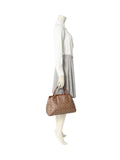 Coach F58310 Small Margot Carryall Signature Khaki Saddle