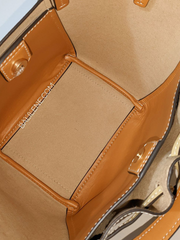 dalam-Tory-Burch-McGraw-Color-Block-Mini-Drawstring-Satchel-Squash