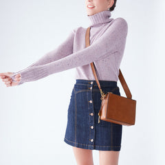 Fossil Zb7374200 Campbell Crossbody Brown Bag