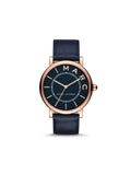 Marc Jacobs MJ1534 Roxy Ladies Dial Navy Leather Strap