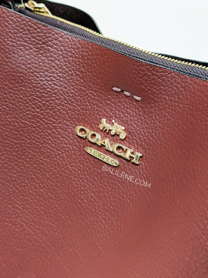 Coach Mollie Bucket Bag Wine Multi