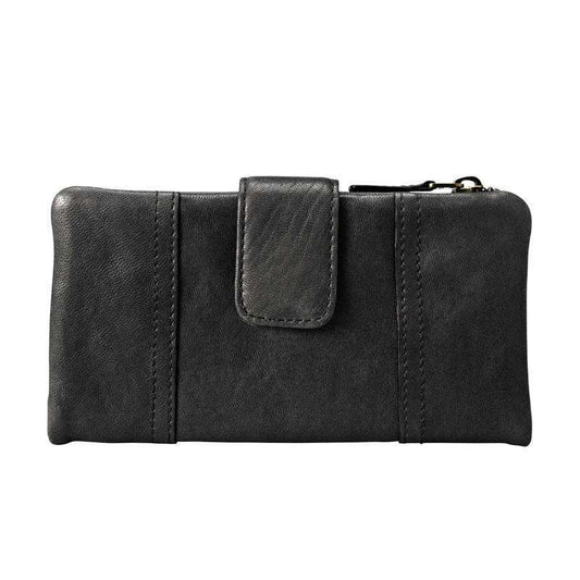 jam-Sl2931001-Fossil Emory Clutch In Black Leather-Balilene