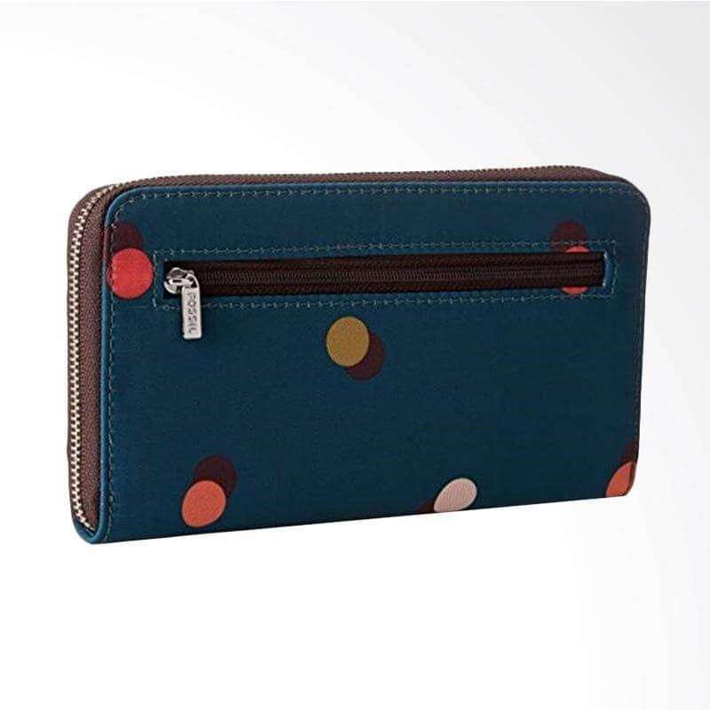 jam-Sl4520407-Fossil Keyper Zip Peacock Wallet Tosca-Balilene