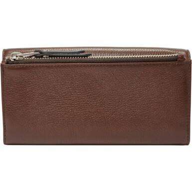 jam-Sl6676206-Fossil Dawson Flap Clutch Espresso-Balilene