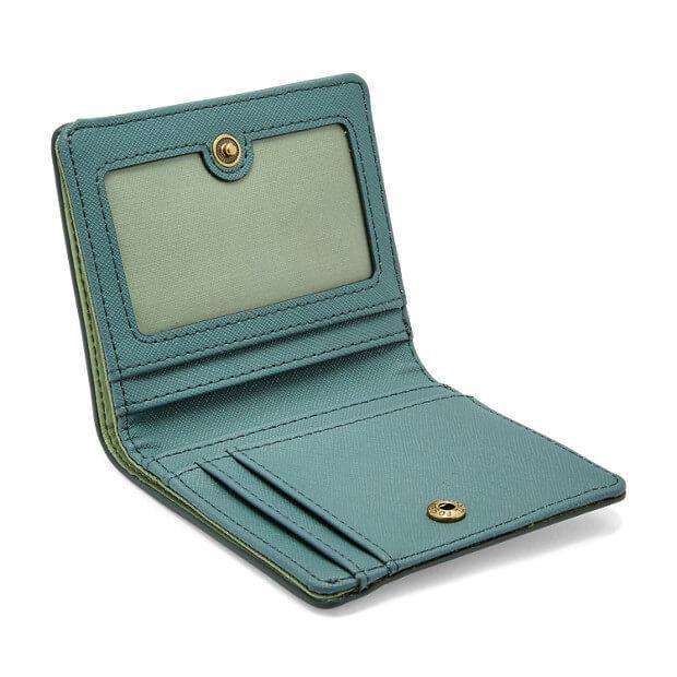 jam-Sl7150336-Fossil Emma Rfid Mini Purse Wallet Light Sage-Balilene