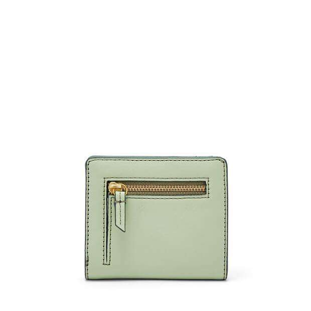 jam-Sl7150336-Fossil Emma Rfid Mini Purse Wallet Light Sage-Balilene