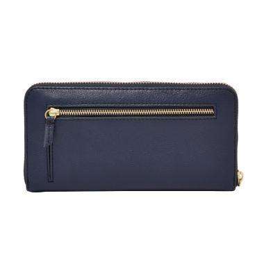 jam-Sl7185403-Fossil Emma Large Zip Wallet Blue Multi-Balilene