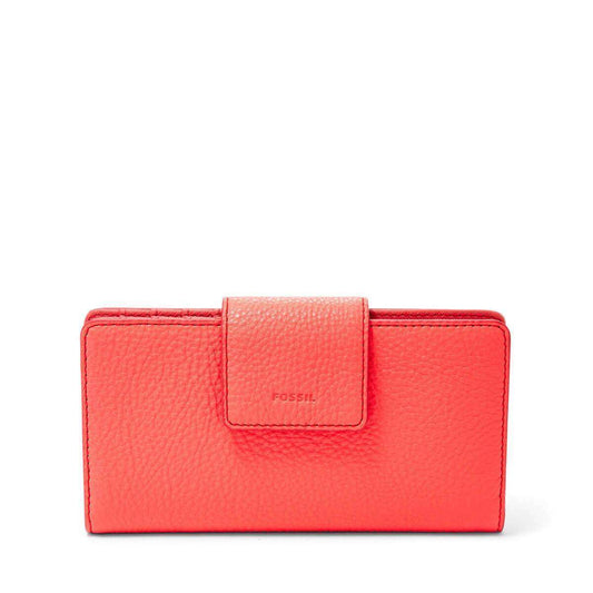 jam-Sl7248281-Fossil Emma Rfid Tab Clutch Neon Corall -Balilene
