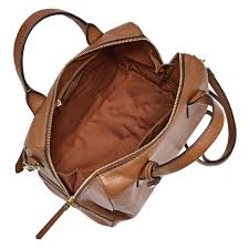 Fossil Zb7268210 Fiona Satchel Medium Brown