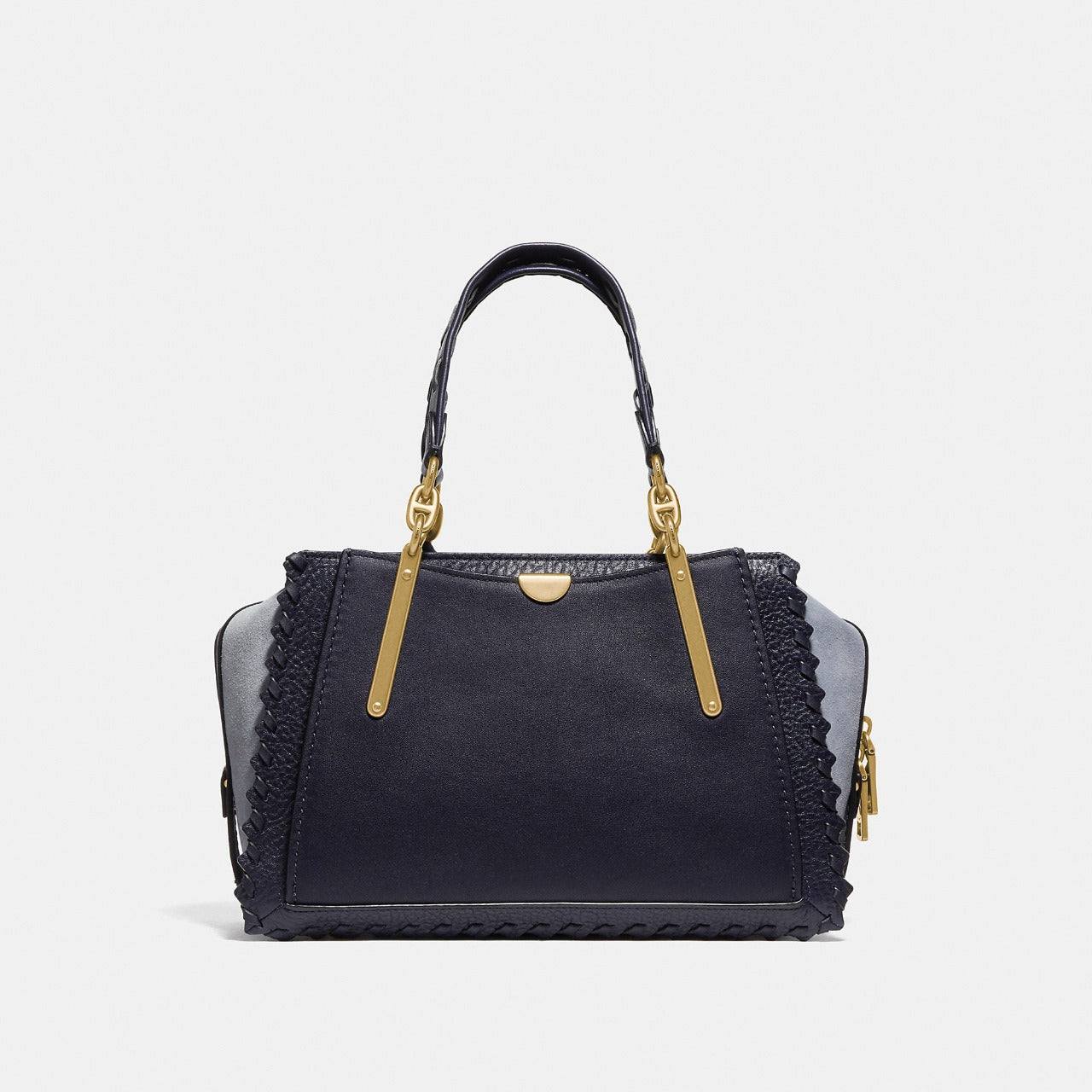 Coach 76787 Whipstitch Mixed Leather Dreamer Ink Multi