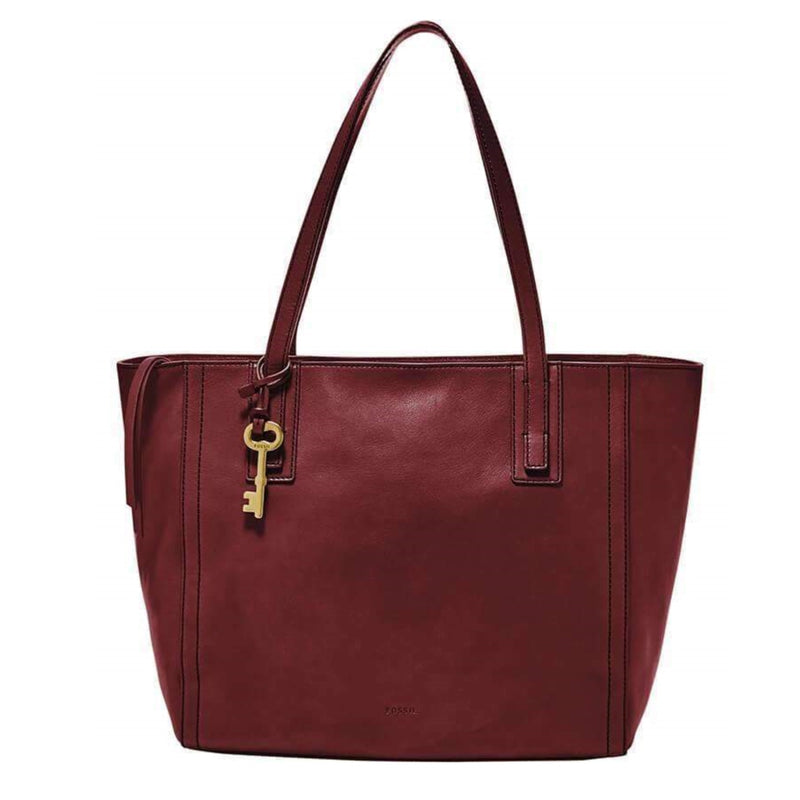 Fossil Emma Tote Wine ZB6844609 Tas Original Balilene