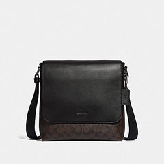 Coach F28575 Charles Signature Brown Black