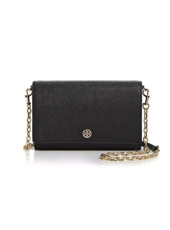 Tory Burch 73383 Emerson Chain Walet Black