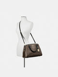 Coach F58310 Small Margot Carryall Signature Brown Black