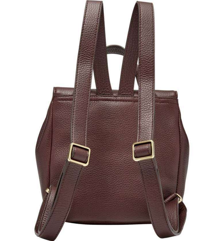 canada used fossil preston leather backpack purse Tas Fossil ZB6731206 Preston Mini Backpack Espreso – Balilene