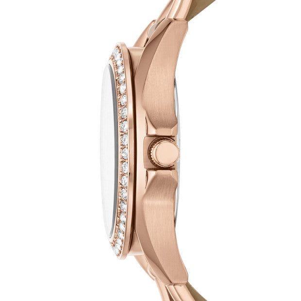 Fossil Es3466 Riley Multifunction Rose