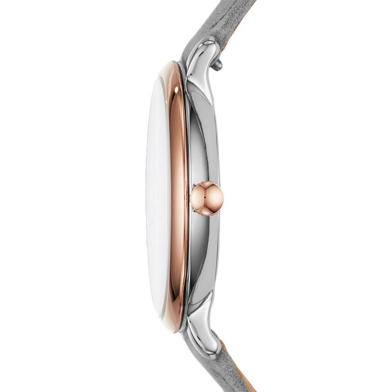 Fossil ES4032 Jacqueline Grey Leather Watch