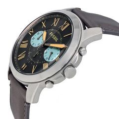 fs5183 fossil grant gunmetal chronograph grey samping