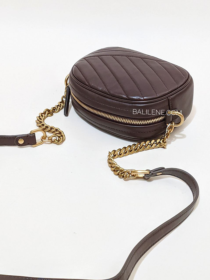 Kira Chevron small leather camera bag PZ - 2023 ❤️ CooperativaShop ✓