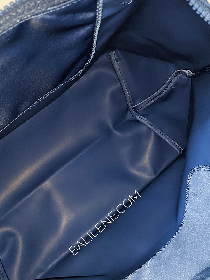gambar-dalam-Longchamp-L2605598234-Le-Pliage-Neo-Small-Nylon-Shoulder-Tote-In-Blue