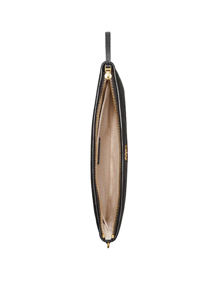 gambar-dalam-Tory-Burch-Kira-Chevron-Small-Pouch-Black