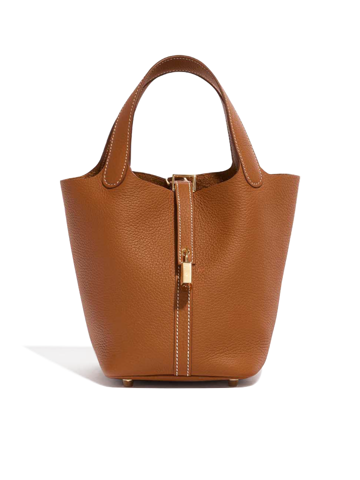 Hermes Picotin Lock 18 Gold Taurillon Clemence Leather Balilene