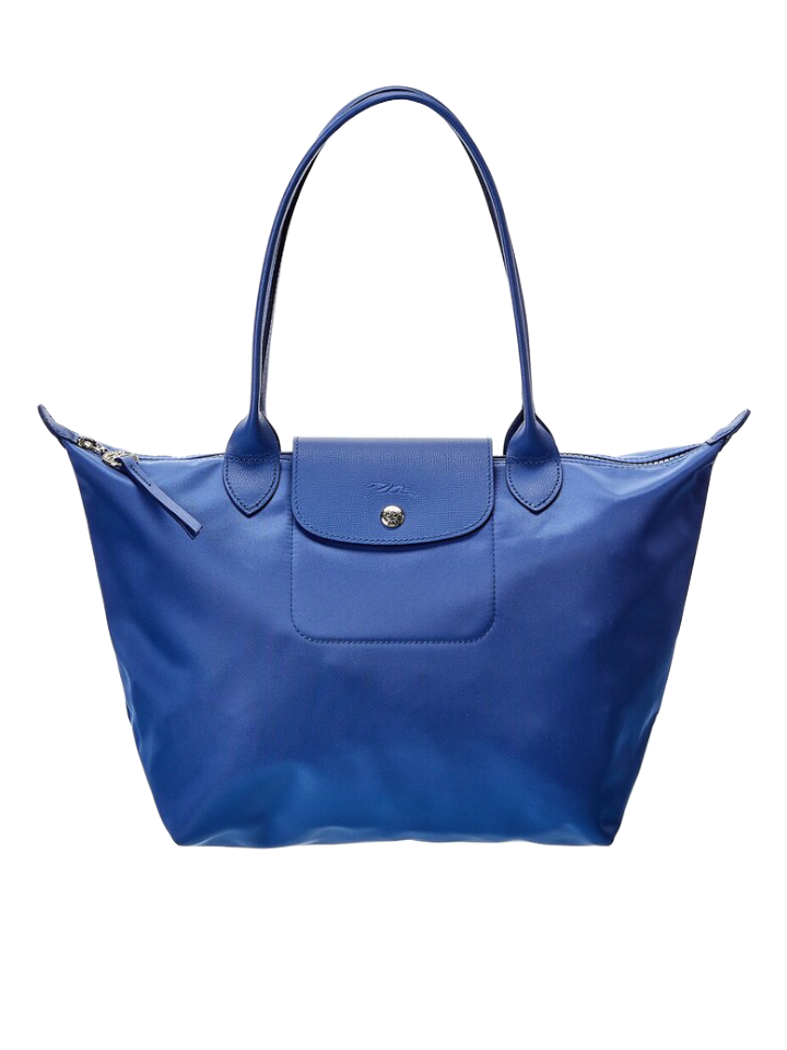 gambar-depan-Longchamp-L2605598234-Le-Pliage-Neo-Small-Nylon-Shoulder-Tote-In-Blue