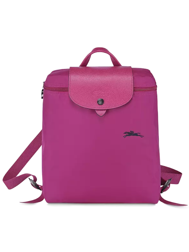 Longchamp store backpack pink