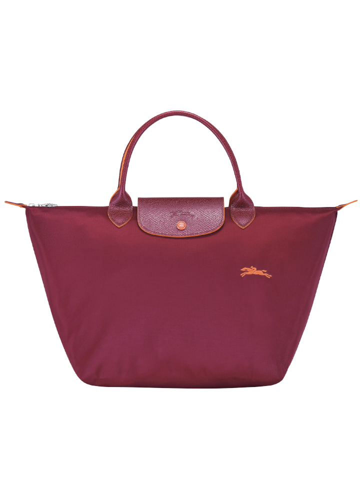 gambar-depan-Longchamp-Le-Pliage-Club-Handbag-Medium-Garnet